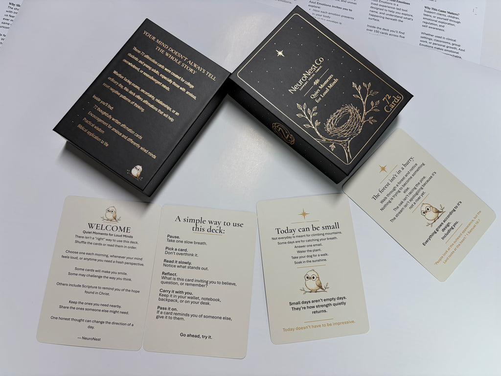 NeuroNest Affirmation Cards