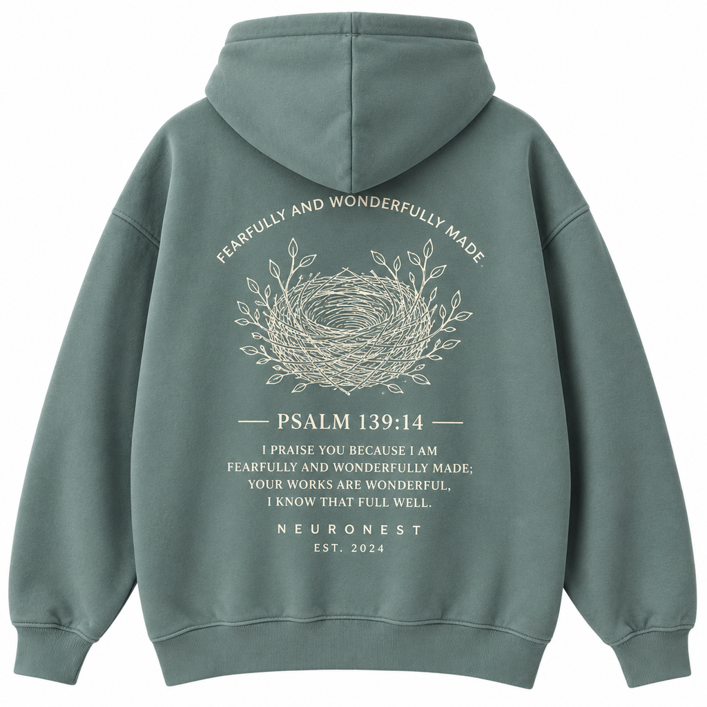 Fearfully & Wonderfully Made — Psalm 139:14 Hoodie or T-Shirt