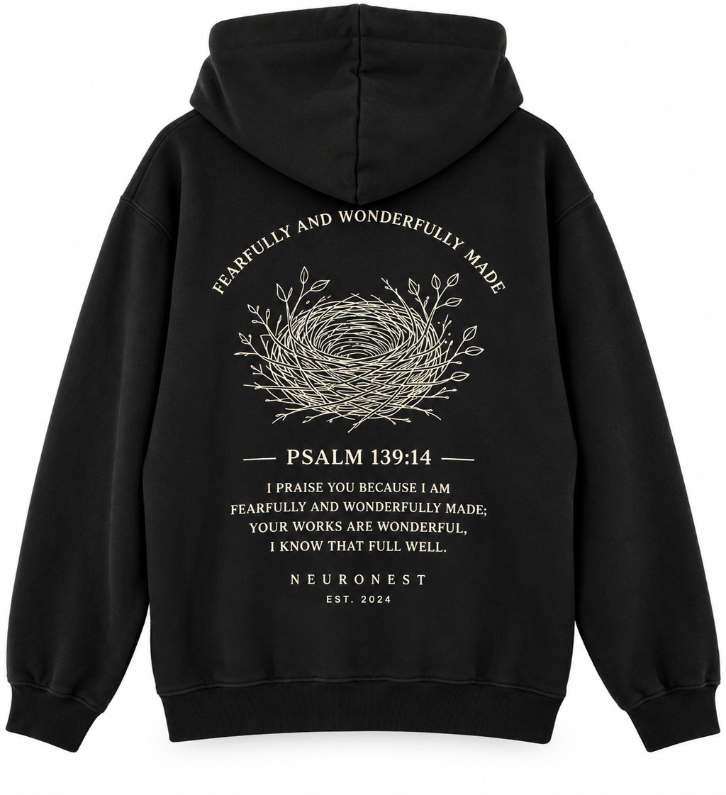 Fearfully & Wonderfully Made — Psalm 139:14 Hoodie or T-Shirt