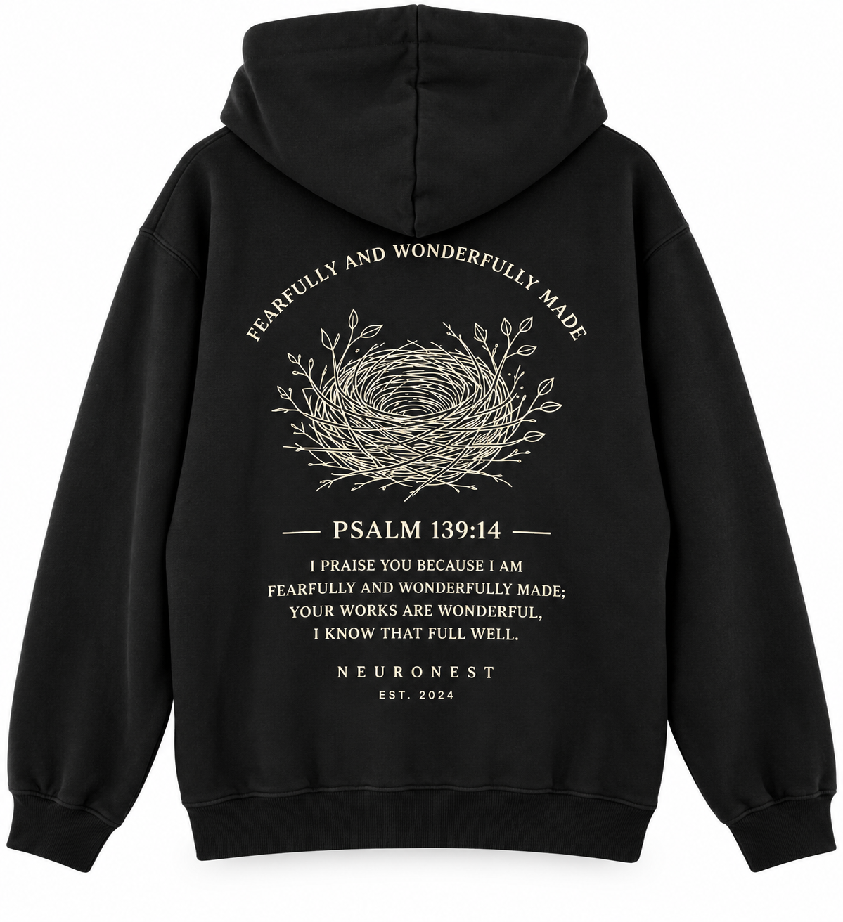 Fearfully & Wonderfully Made — Psalm 139:14 Hoodie or T-Shirt