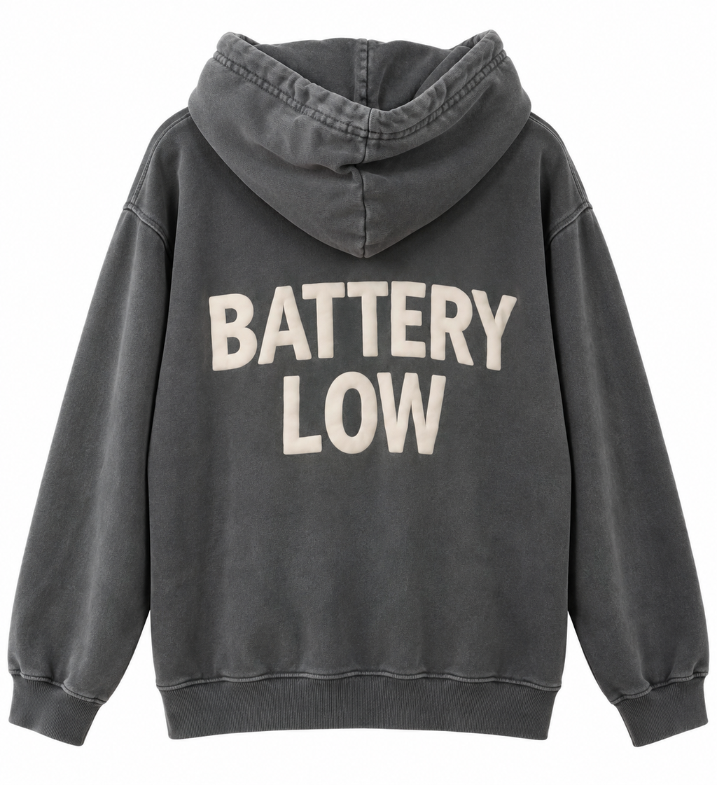 Quiet Mind. Loud Life. — 350 GSM Cotton Embroidered Hoodie