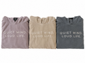 Quiet Mind. Loud Life. — 350 GSM Cotton Embroidered Hoodie