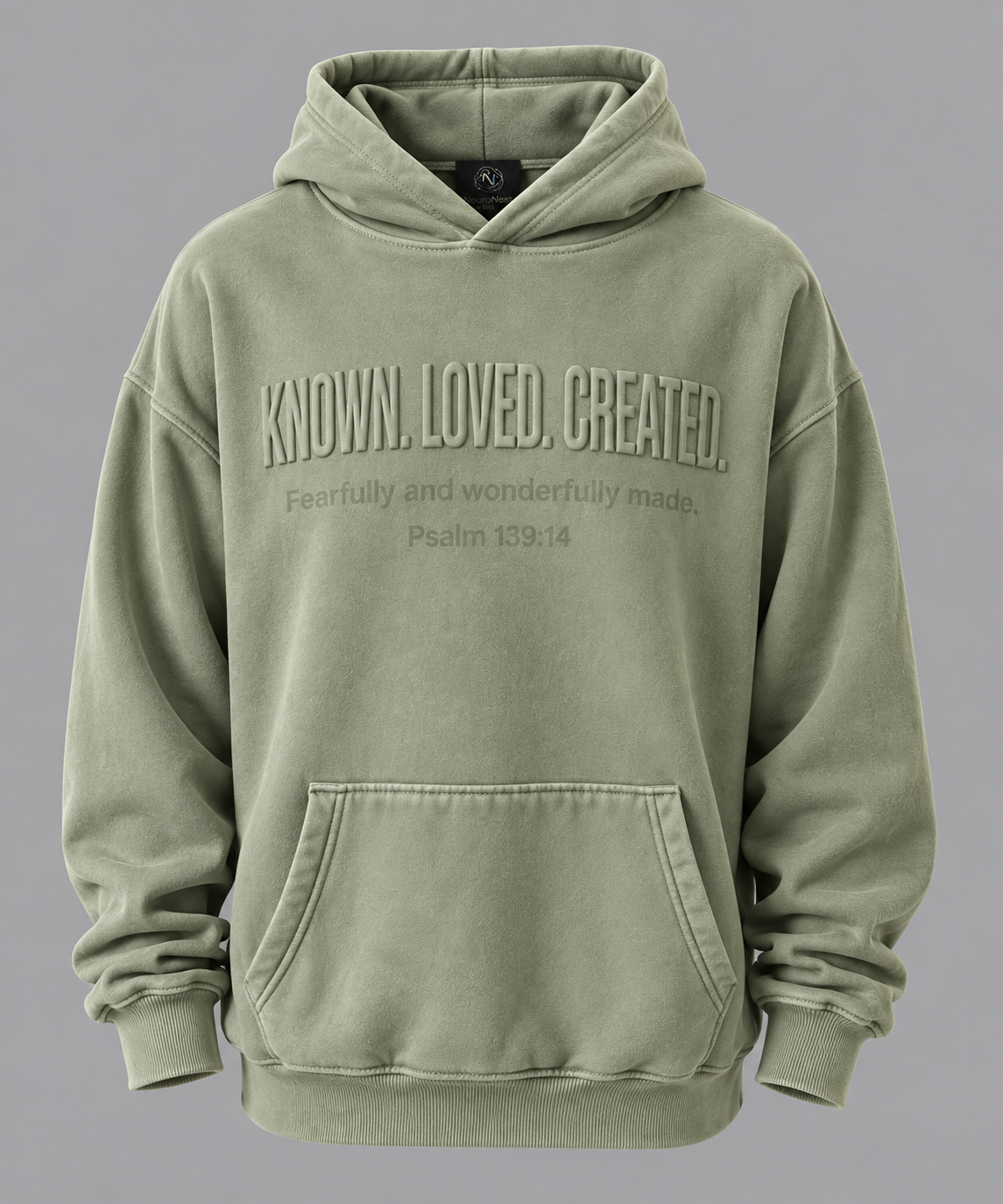 KNOWN. LOVED. CREATED. Heavyweight Hoodie — Limited First Run