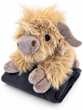 NeuroNest Weighted + Heatable Highland Cow