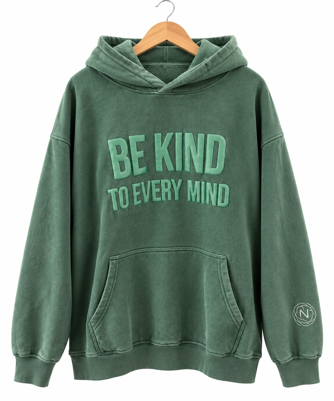 450 BE KIND TO EVERY MIND 450 GSM Heavyweight Hoodie, Premium Oversized Hoodie, Ultra Heavy Soft Fleece Sweatshirt, Neurodivergent Comfort Hoodie, Unisex Streetwear
