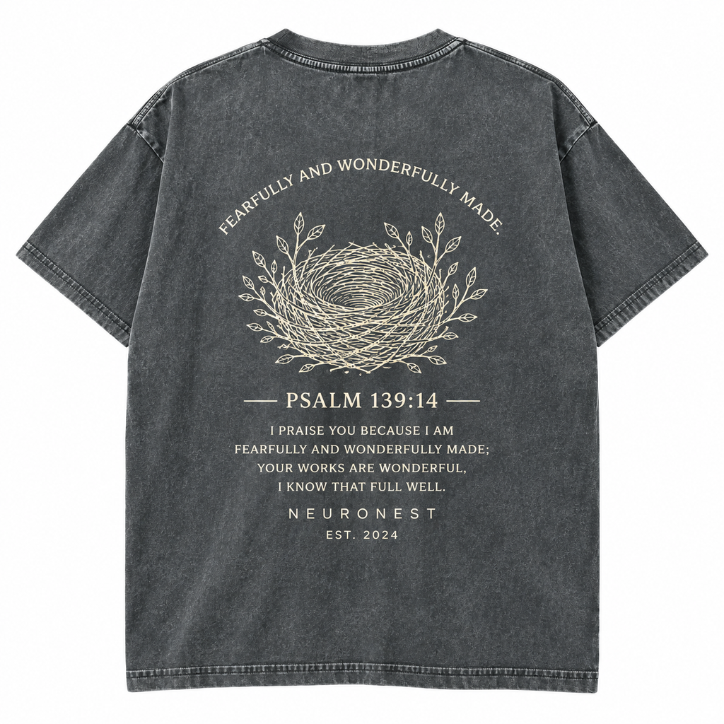 Fearfully & Wonderfully Made — Psalm 139:14 Hoodie or T-Shirt