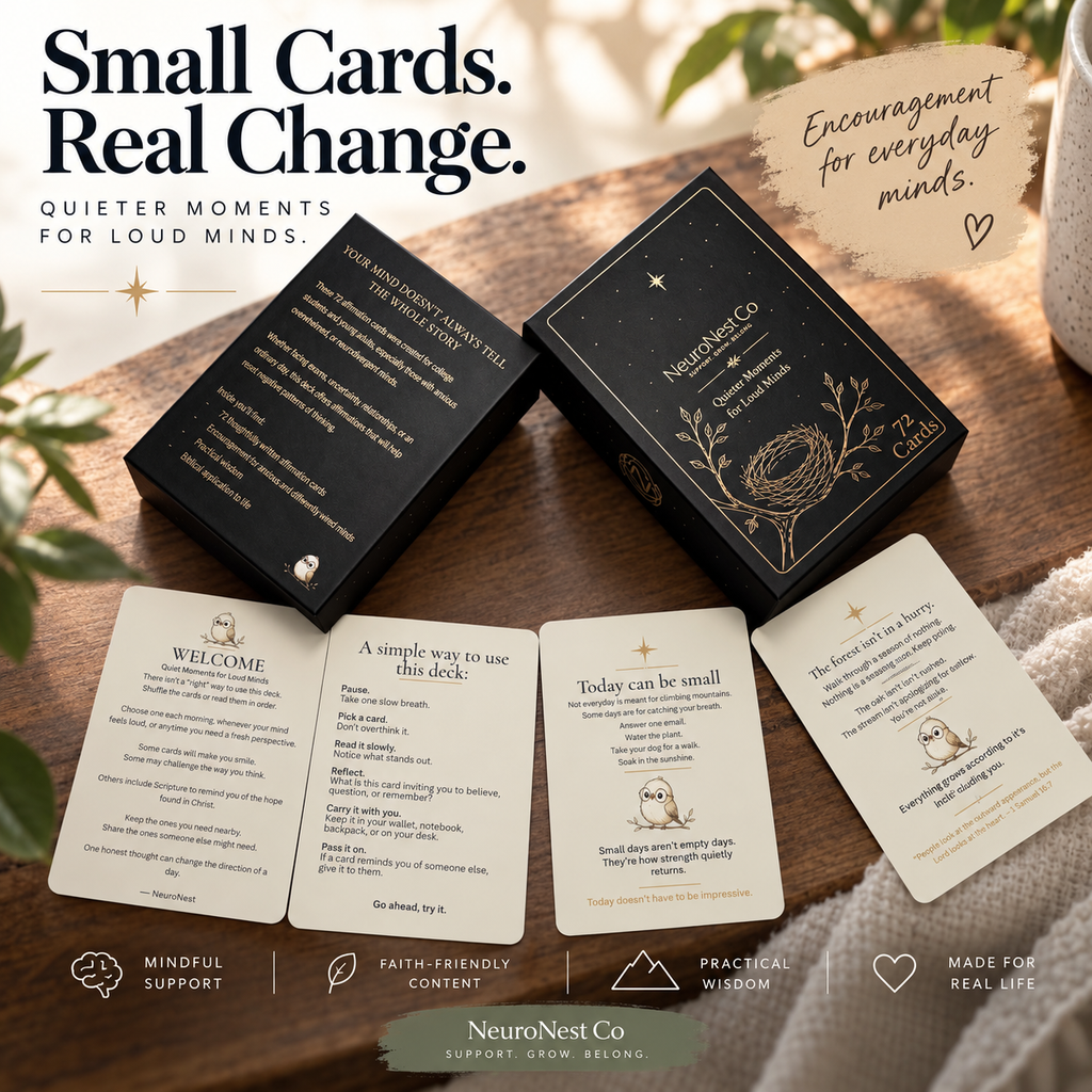 NeuroNest Affirmation Cards