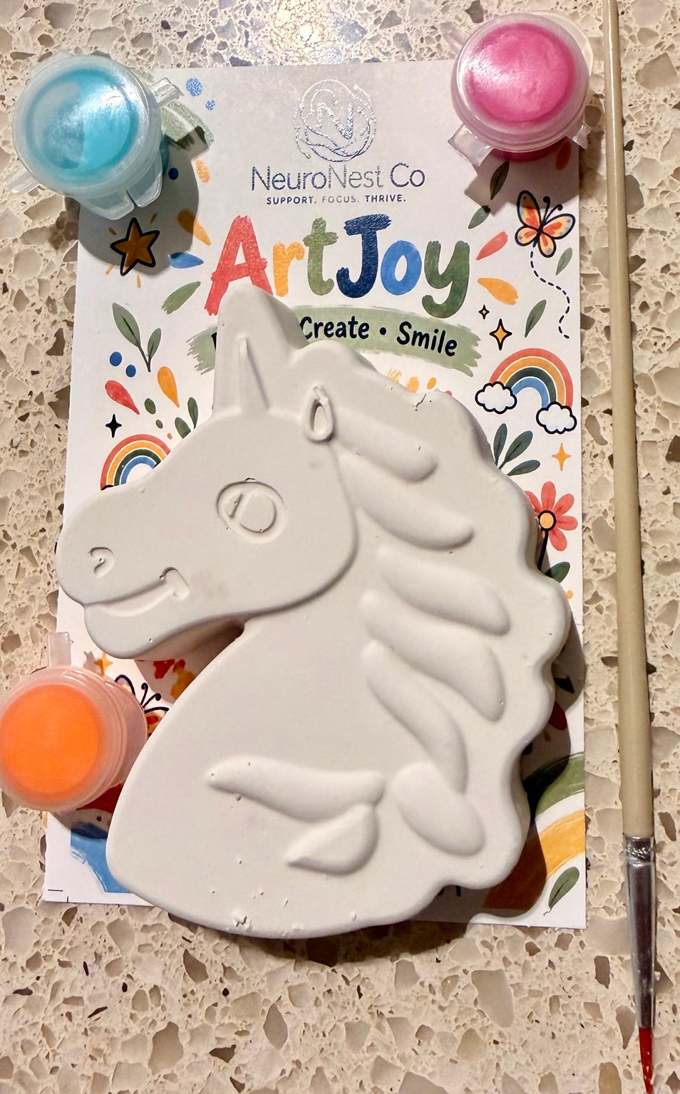 Original product photo of ArtJoy Unicorn kit