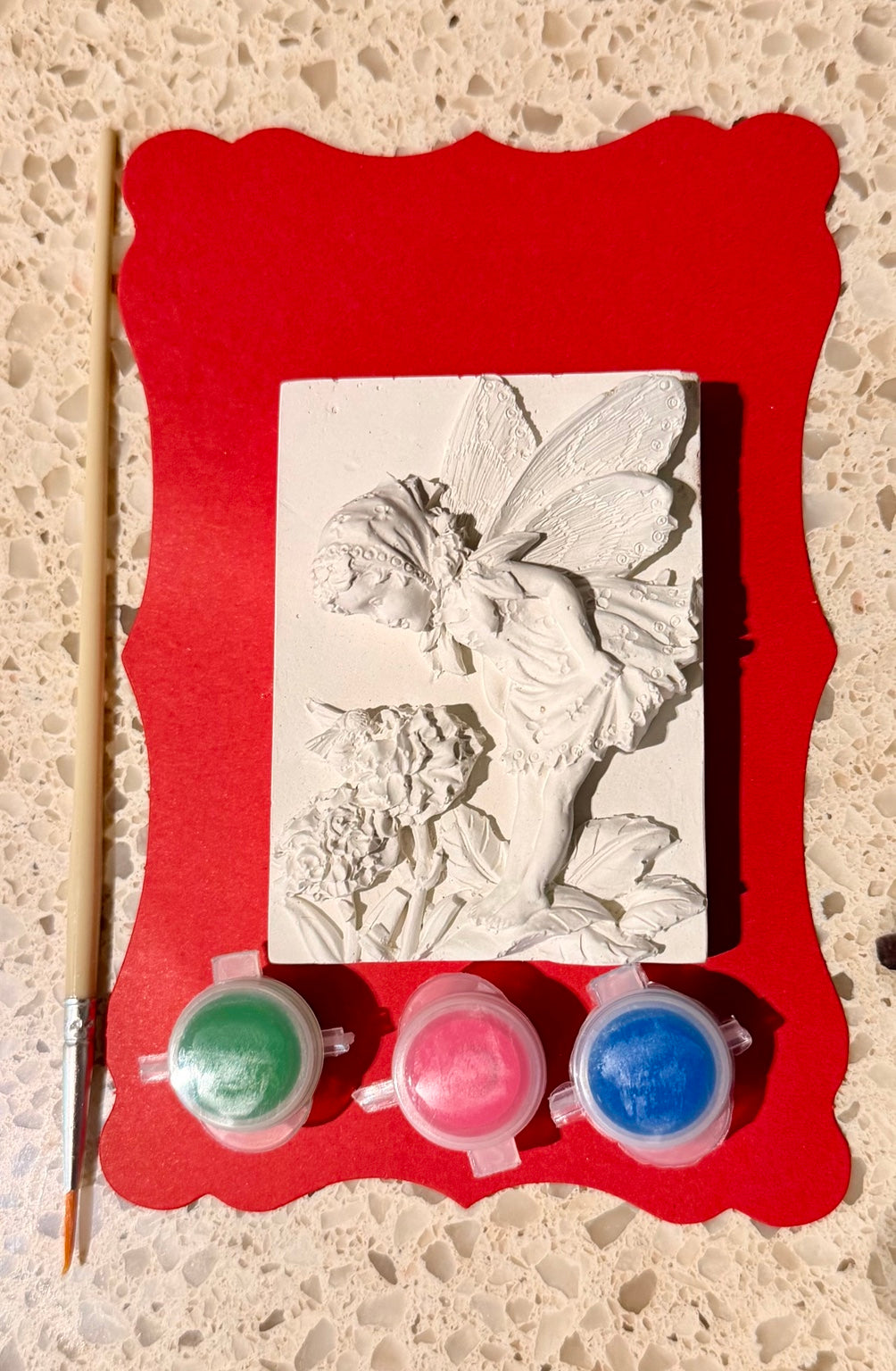 Original ArtJoy Fairy Relief painting kit photograph