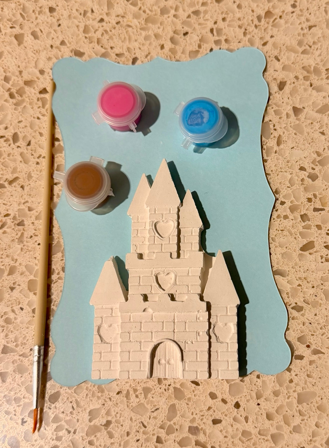Original ArtJoy Castle painting kit photograph