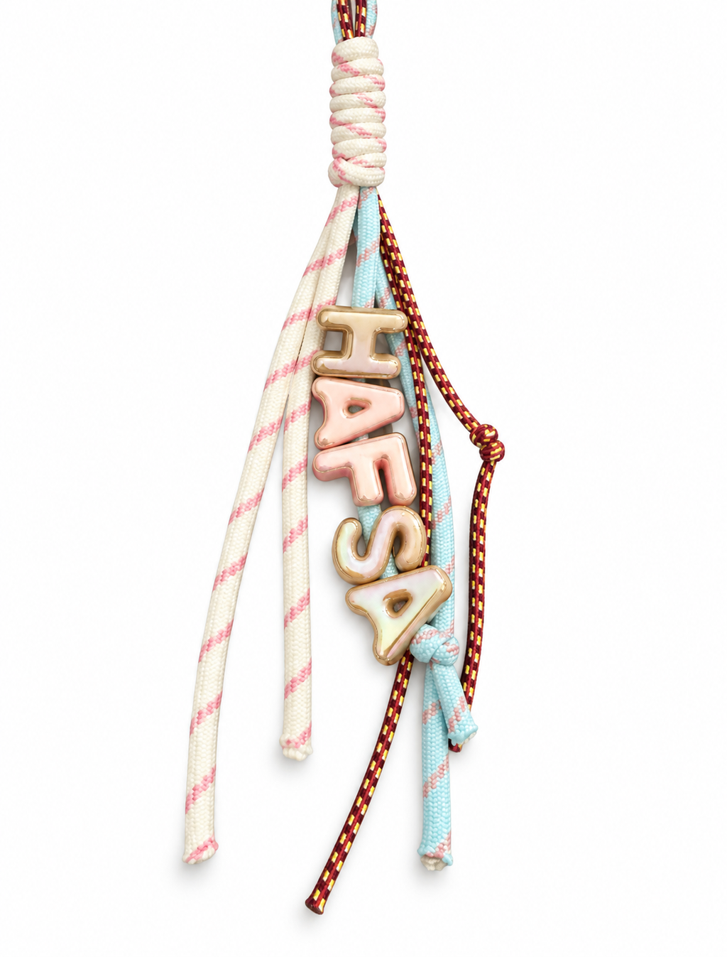 DIY Personalized Name Keychain Kit & Bag Charm